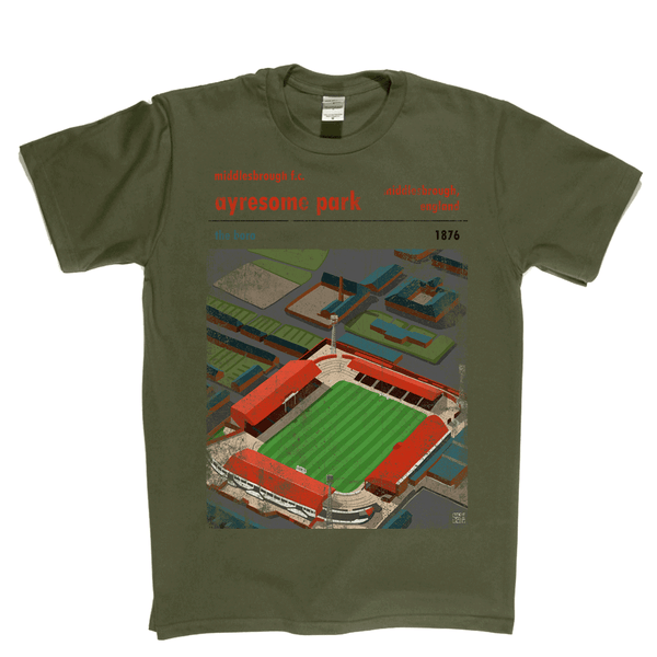 Ayresome Park The Boro Poster Regular T-Shirt