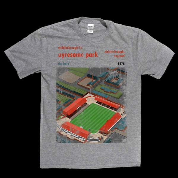 Ayresome Park The Boro Poster Regular T-Shirt