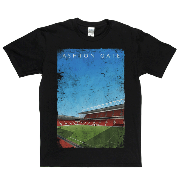 Ashton Gate Football Ground Poster Regular T-Shirt