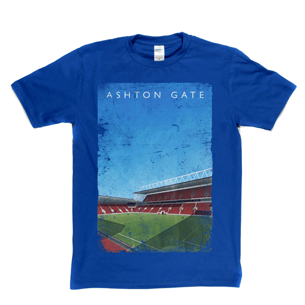 Ashton Gate Football Ground Poster Regular T-Shirt