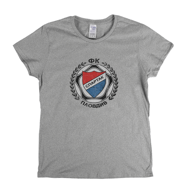 Spartak Plovdiv Badge Womens T-Shirt