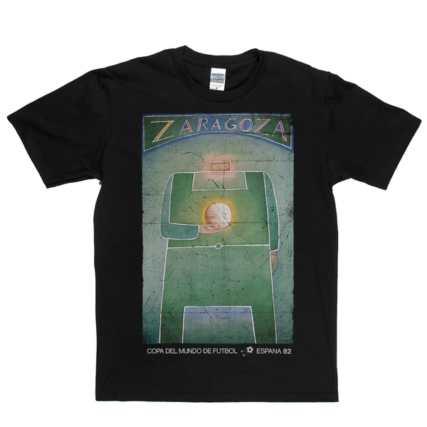 Spain 1982 World Cup Zaragoza Poster T-Shirt