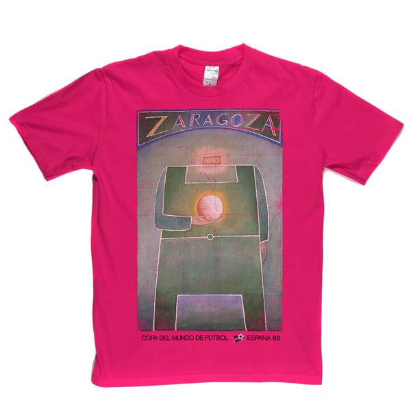 Spain 1982 World Cup Zaragoza Poster T-Shirt