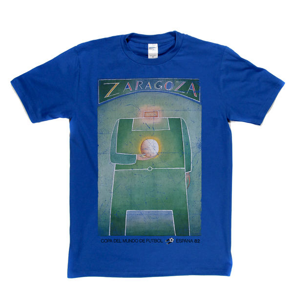 Spain 1982 World Cup Zaragoza Poster T-Shirt