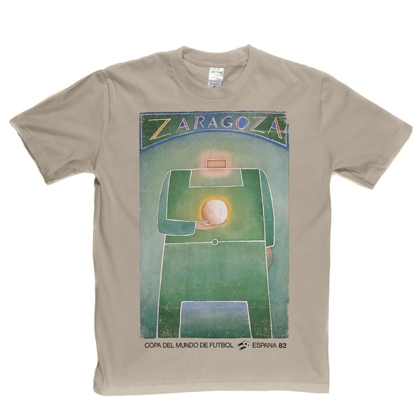 Spain 1982 World Cup Zaragoza Poster T-Shirt