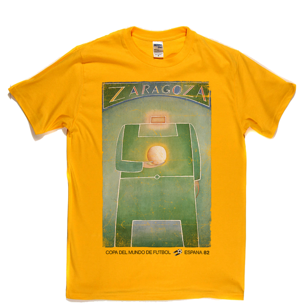 Spain 1982 World Cup Zaragoza Poster T-Shirt