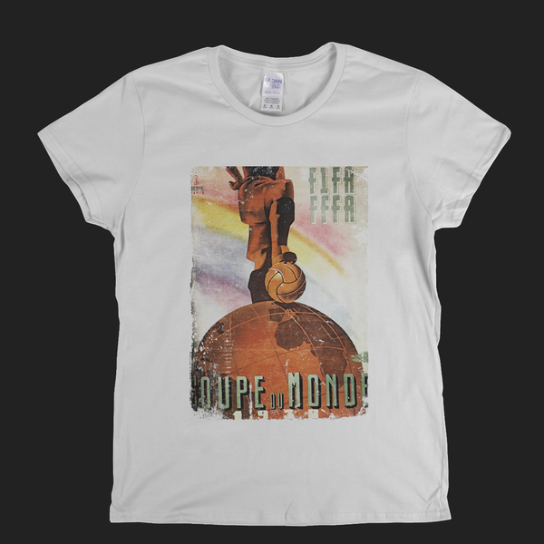 1938 World Cup Poster Womens T-Shirt