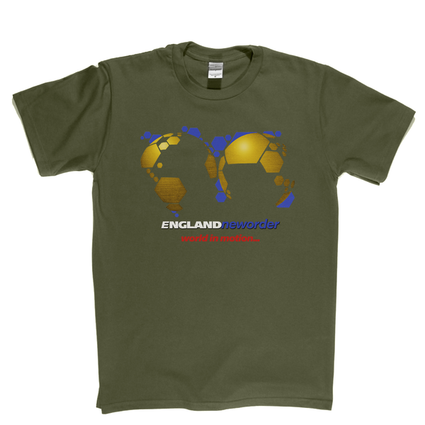 World In Motion England New Order T-Shirt