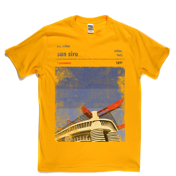 A C Milan San Siro Poster Regular T-Shirt
