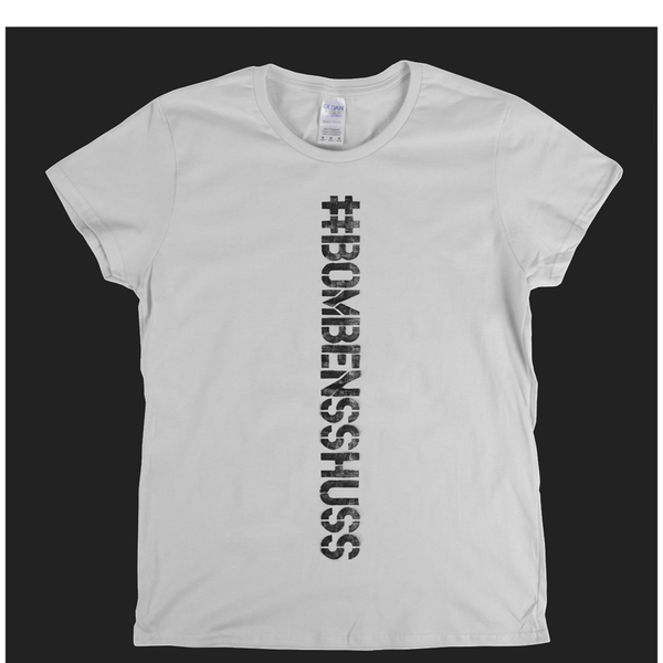 #Bombensschuss Spraypaint Womens T-Shirt
