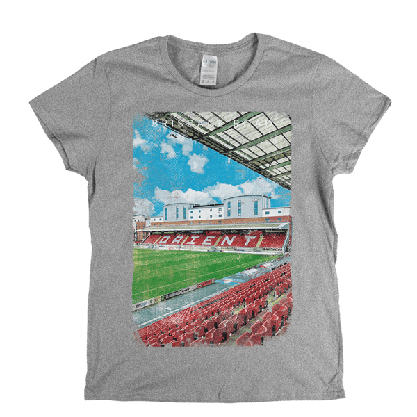 Brisbane Road Football Ground Poster Womens T-Shirt