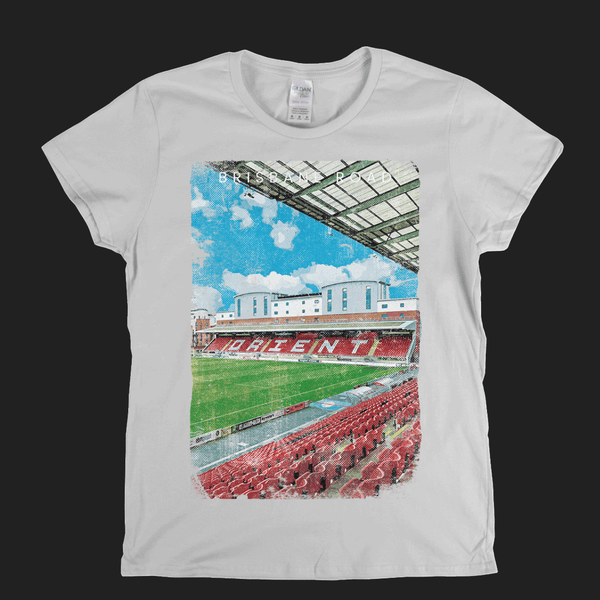 Brisbane Road Football Ground Poster Womens T-Shirt
