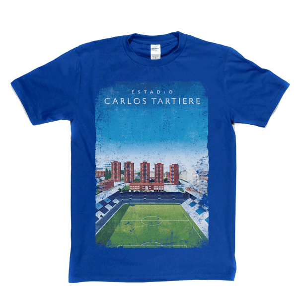 Carlos Tartiere Football Ground Poster Regular T-Shirt