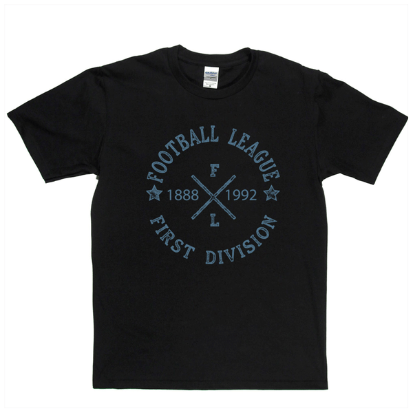 Football League First Division 1888 1992 Regular T-Shirt
