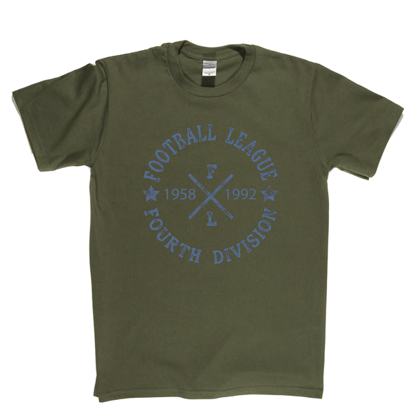 Football League Fourth Division 1958 1992 Regular T-Shirt