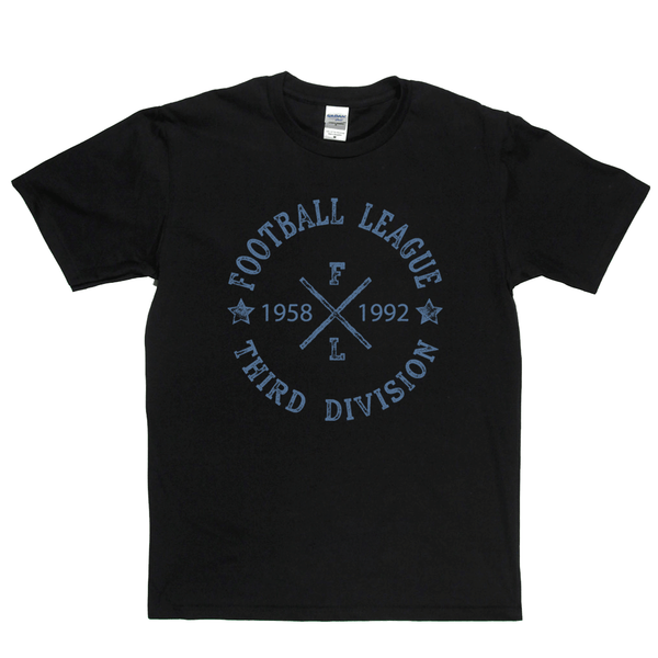 Football League Third Division 1958 1992 Regular T-Shirt