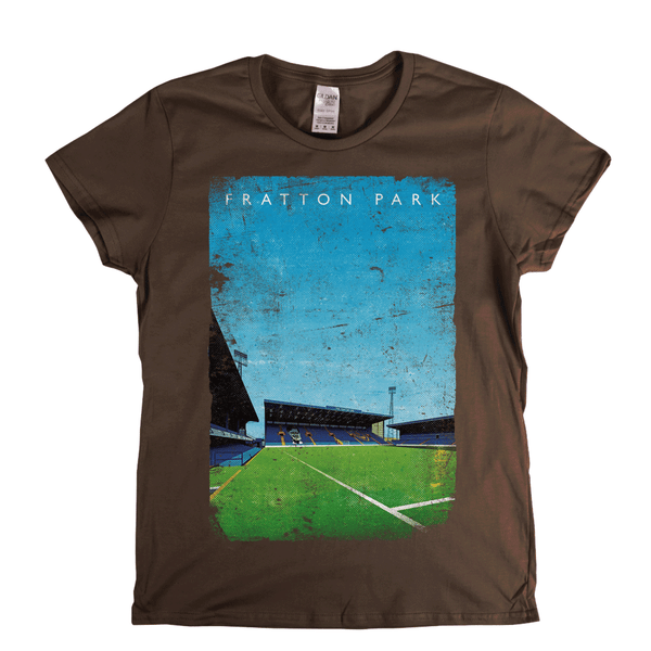 Fratton Park Poster Womens T-Shirt