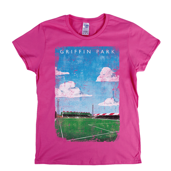Griffin Park Football Ground Poster Womens T-Shirt