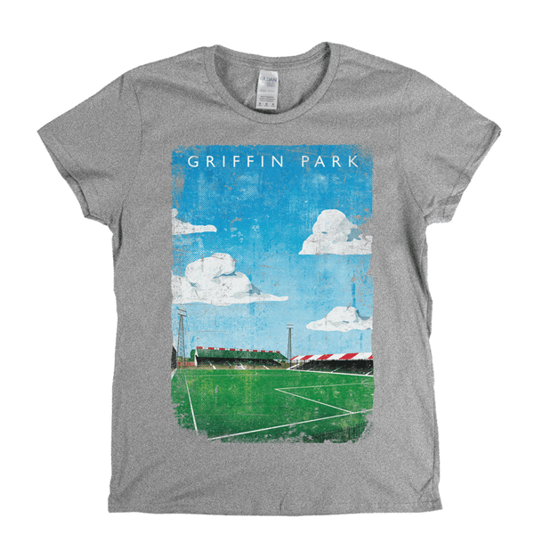 Griffin Park Football Ground Poster Womens T-Shirt