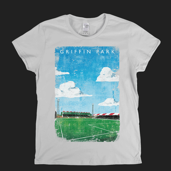 Griffin Park Football Ground Poster Womens T-Shirt