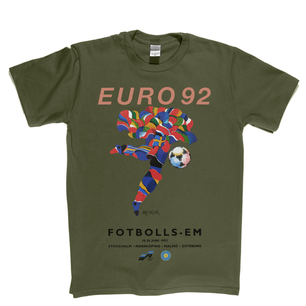 Euro 92 Poster T-Shirt