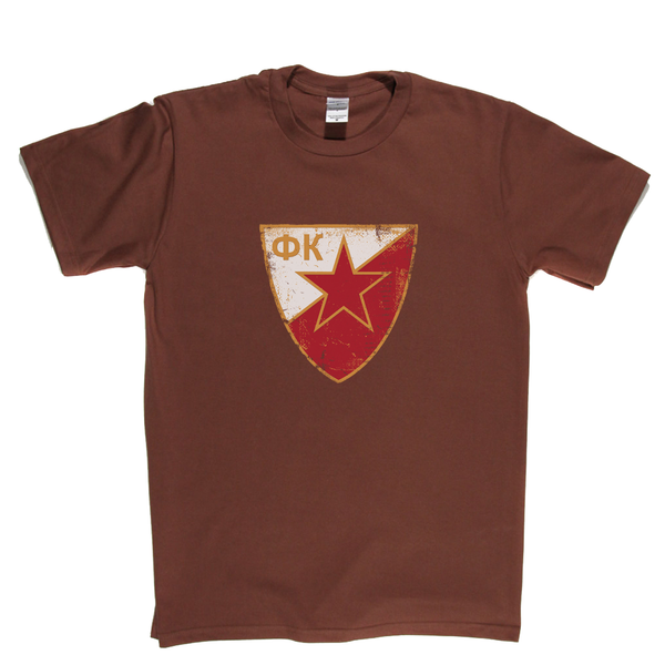 Red Star Belgrade Badge T-Shirt