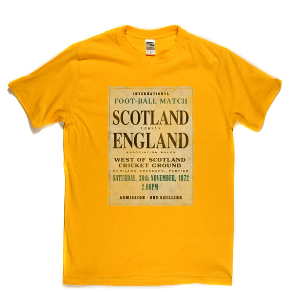 Scotland V England 1872 Regular T-Shirt