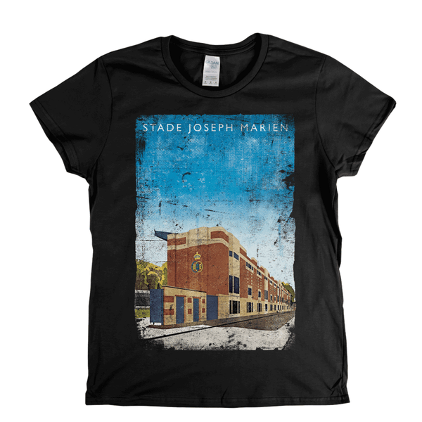 Stade Joseph Marien Football Ground Poster Womens T-Shirt