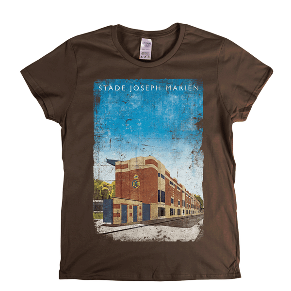 Stade Joseph Marien Football Ground Poster Womens T-Shirt