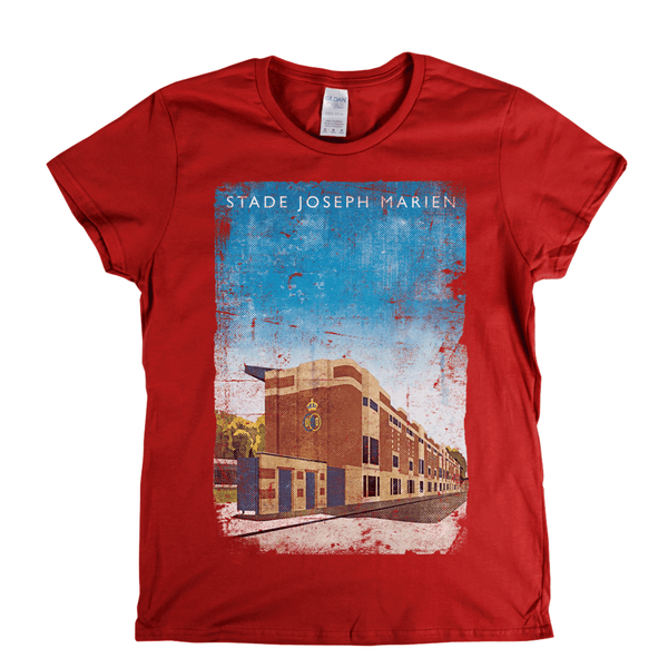 Stade Joseph Marien Football Ground Poster Womens T-Shirt