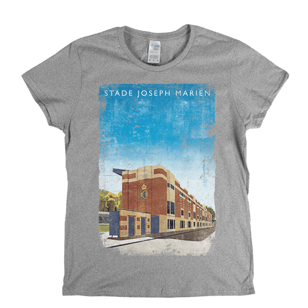 Stade Joseph Marien Football Ground Poster Womens T-Shirt
