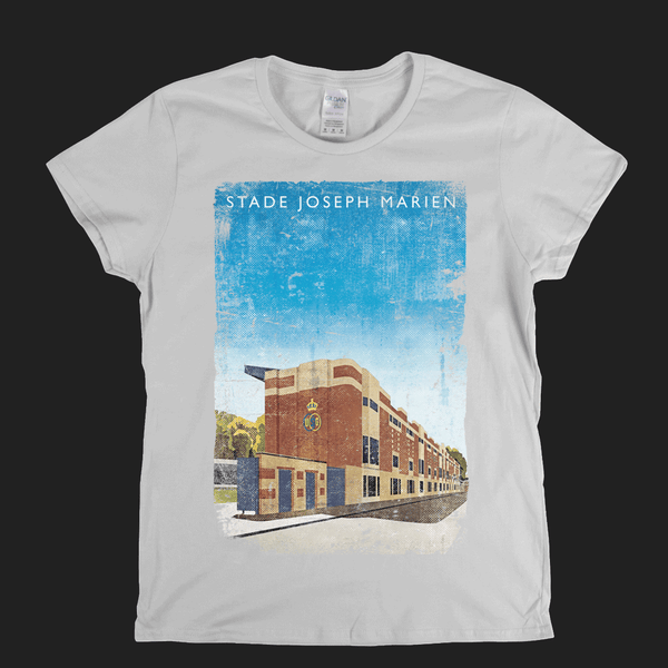 Stade Joseph Marien Football Ground Poster Womens T-Shirt