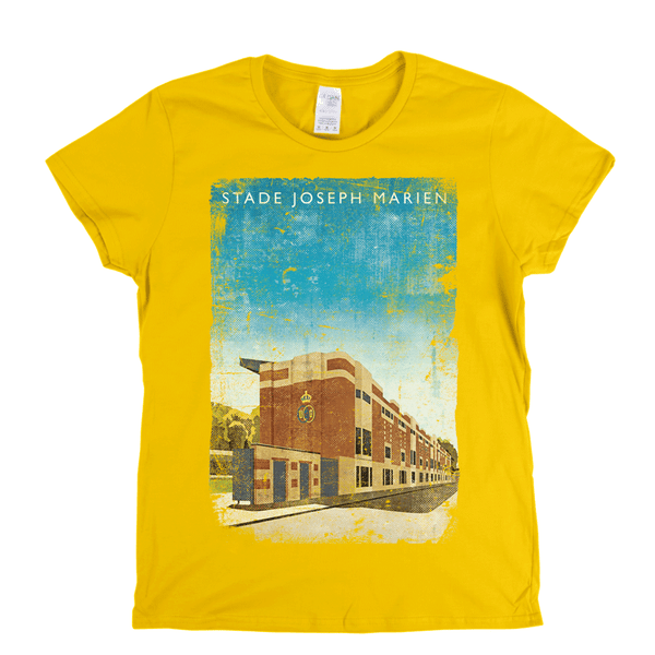 Stade Joseph Marien Football Ground Poster Womens T-Shirt