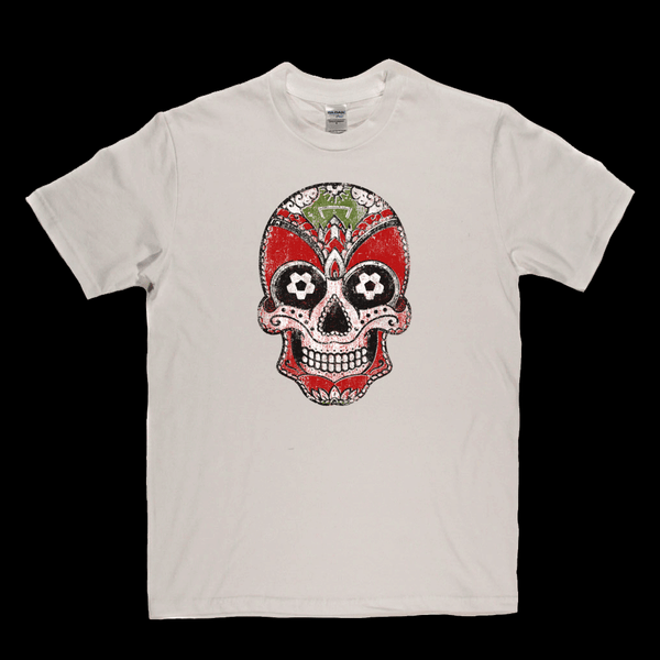 Team Sugar Skull Red White Alternative Regular T-Shirt