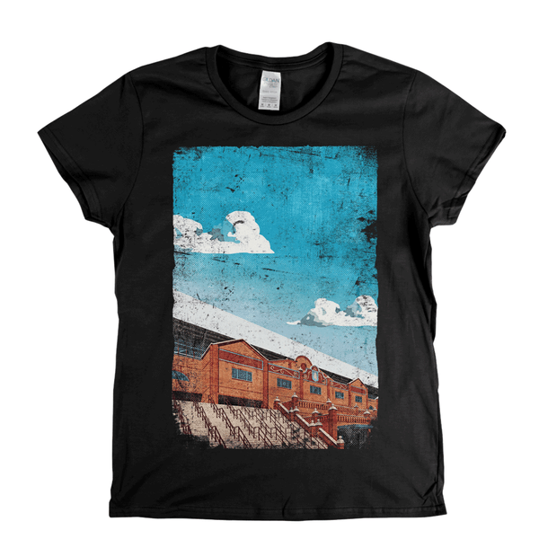 Villa Park Football Ground Poster Womens T-Shirt