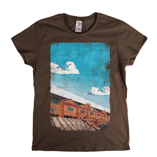 Villa Park Football Ground Poster Womens T-Shirt