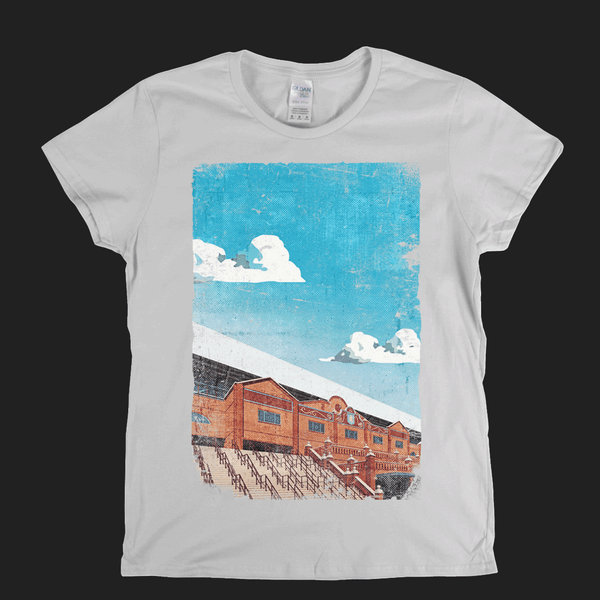 Villa Park Football Ground Poster Womens T-Shirt