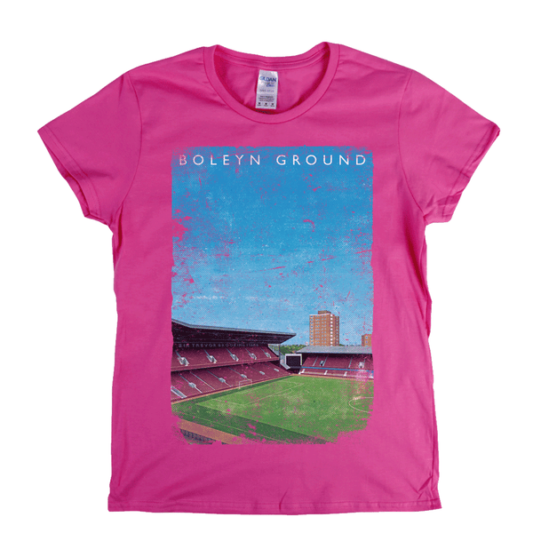 Boleyn Ground Poster Womens T-Shirt
