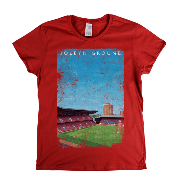 Boleyn Ground Poster Womens T-Shirt
