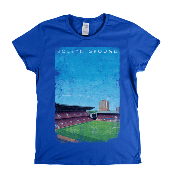 Boleyn Ground Poster Womens T-Shirt