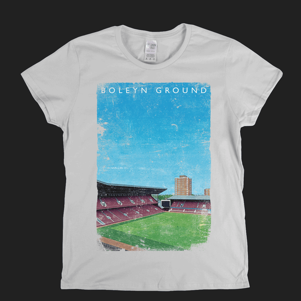 Boleyn Ground Poster Womens T-Shirt