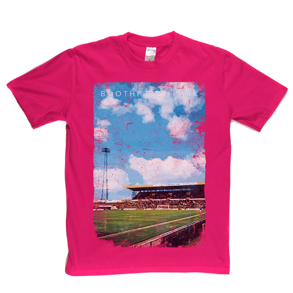 Boothferry Park Football Ground Poster Regular T-Shirt