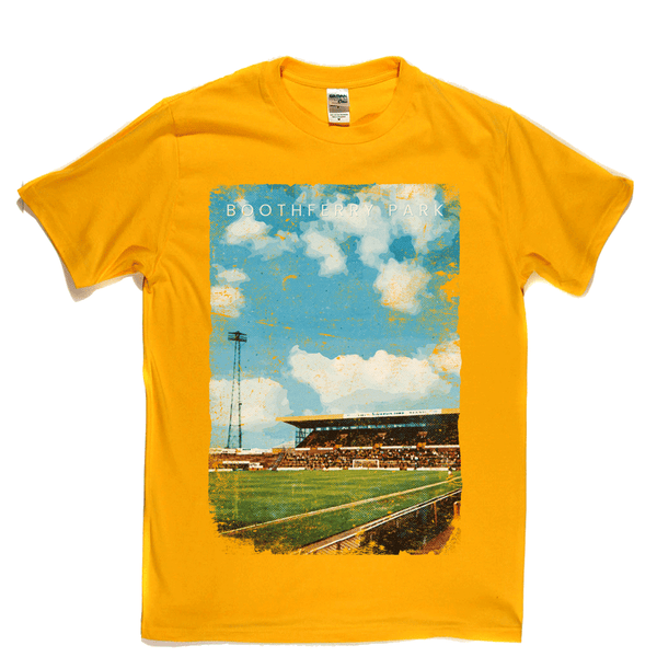 Boothferry Park Football Ground Poster Regular T-Shirt