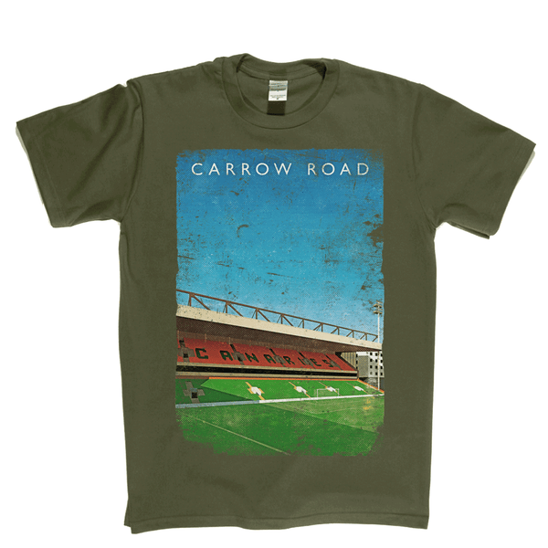 Carrow Road Poster Regular T-Shirt