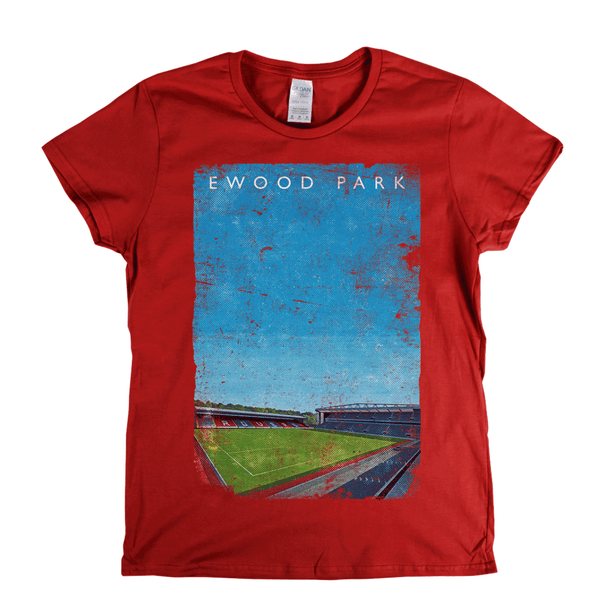 Ewood Park Poster Womens T-Shirt