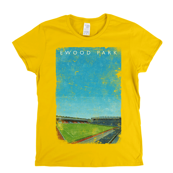 Ewood Park Poster Womens T-Shirt