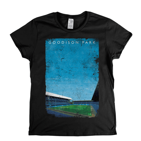 Goodison Park Poster Womens T-Shirt