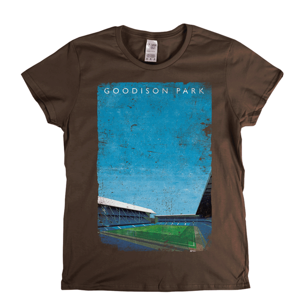 Goodison Park Poster Womens T-Shirt