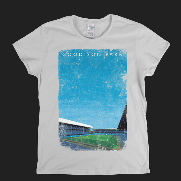 Goodison Park Poster Womens T-Shirt