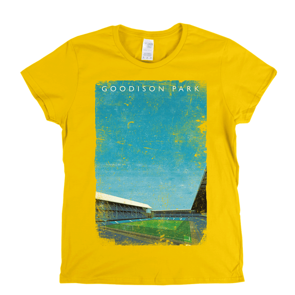 Goodison Park Poster Womens T-Shirt